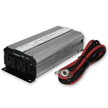 Ezgeneration Power Inverter, Modified Sine Wave, 1,600 W Peak, 800 W Continuous, 2 Outlets EZ161975